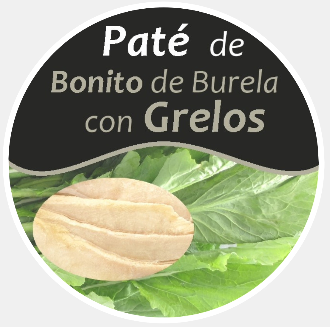 Paté de Bonito de Burela con Grelos