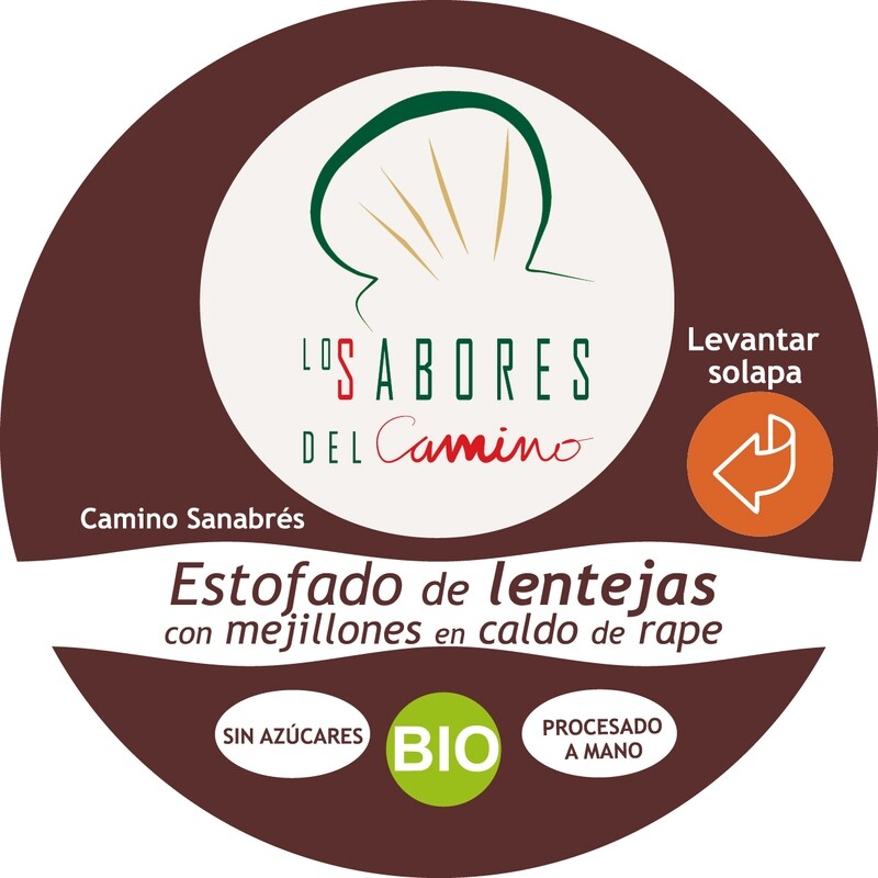 Estofado de Lentejas Pardina con Mejillones DOP BIO en caldo de rape