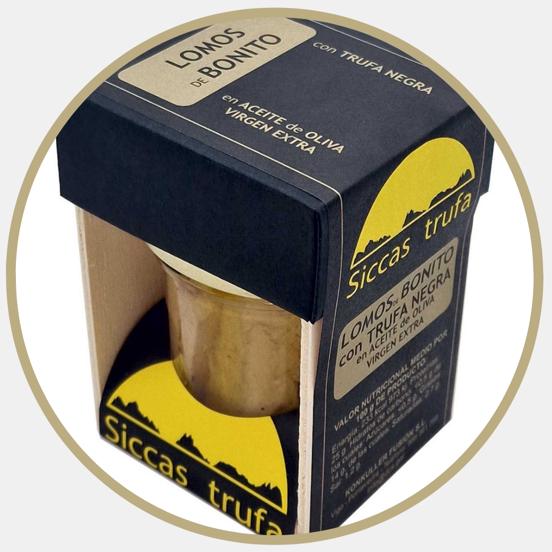 Lomos de Bonito con Trufa Negra en Aceite de Oliva Virgen Extra