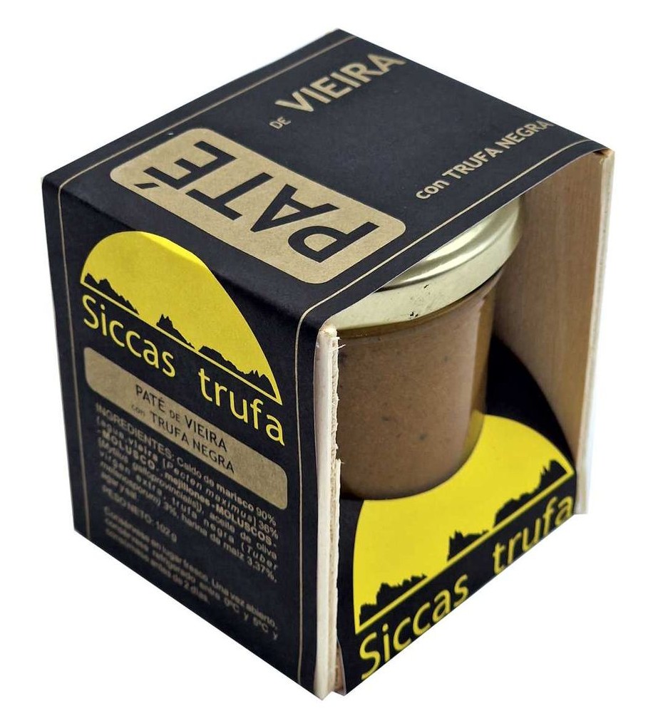 Paté de Vieira con Trufa Negra