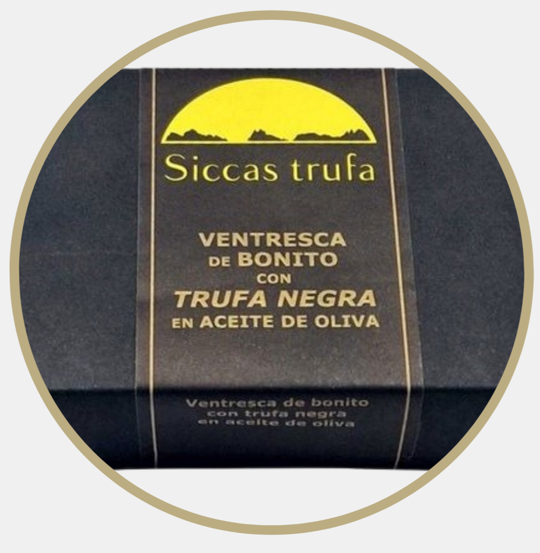 Ventresca de Bonito con Trufa Negra en Aceite de Oliva